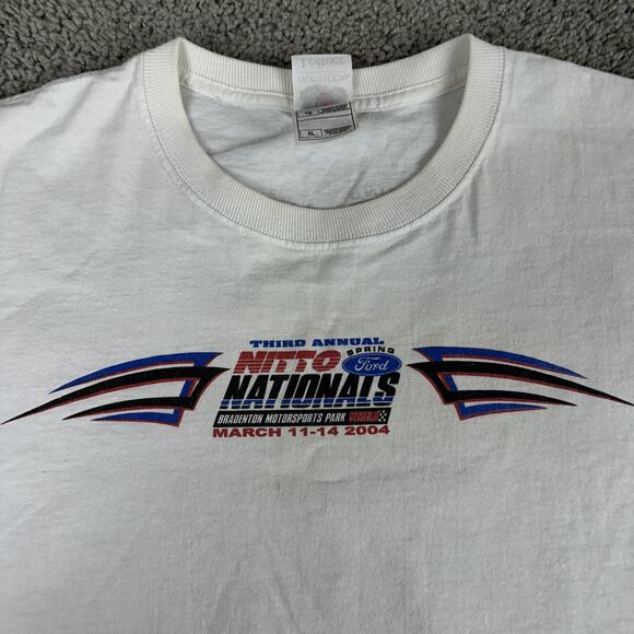 Vintage Nitro Nationals Shirt Mens XL Bradenton Motorsports Racing Cars 2004 - Picture 11 of 13